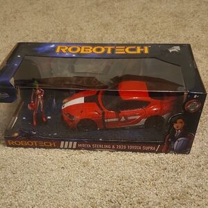 Jada 1/24 Scale Robotech Miriya Sterling & 2020 Toyota Supra Model